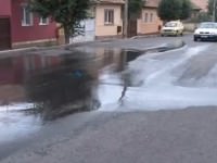 video: a crăpat stadionului, izvor în mijlocul străzii!