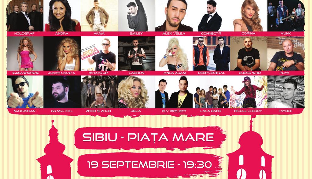 concurs facebook ora de sibiu: opt invitaţii la media music awards sibiu 2013