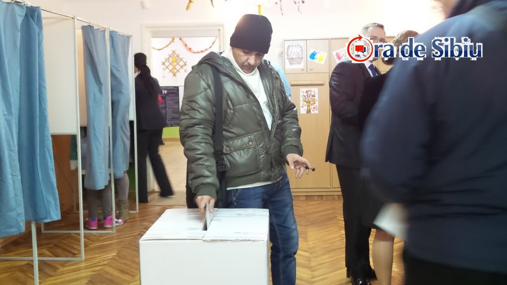alegeri prezidențiale 2014 - turul ii sibiu: prezența la vot la ora 10.00 - 8.38%