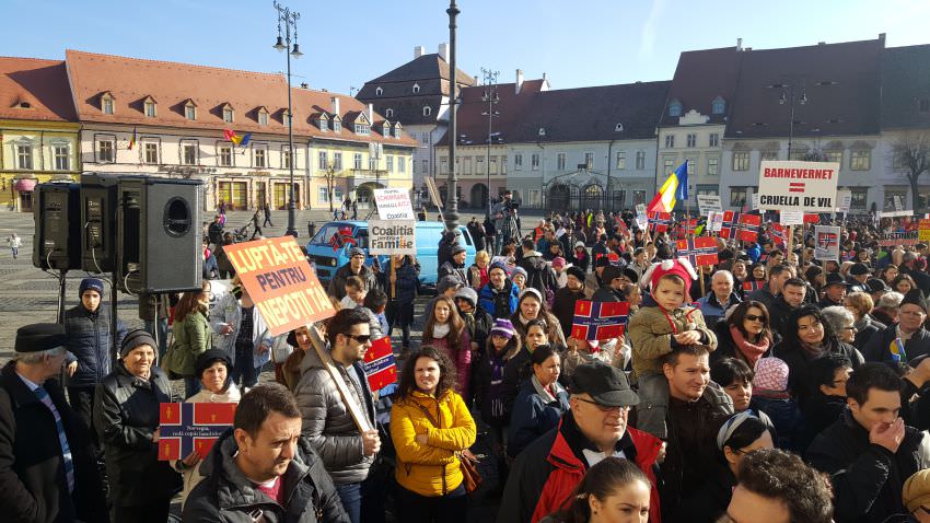 marș pentru viață sâmbătă la sibiu. restricții în trafic