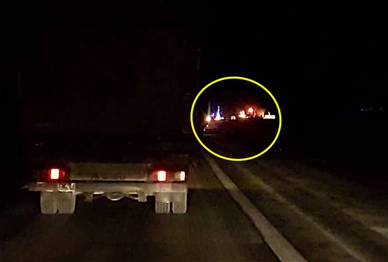 foto – microbuz de marfă în flăcări pe autostrada sibiu - orăștie la cristian