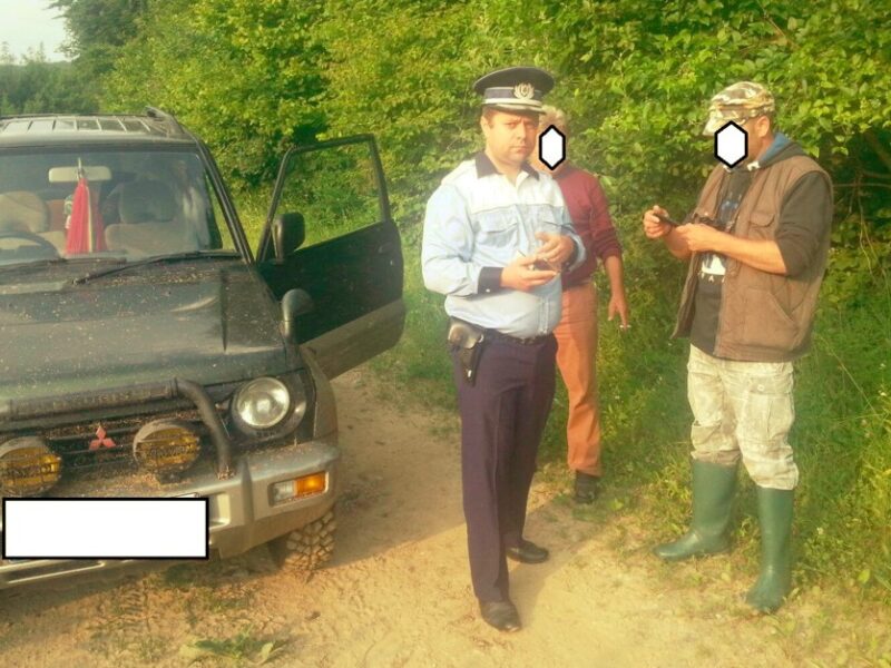 foto - braconieri prinși în acțiune la copșa mică. s-au ales cu dosare penale