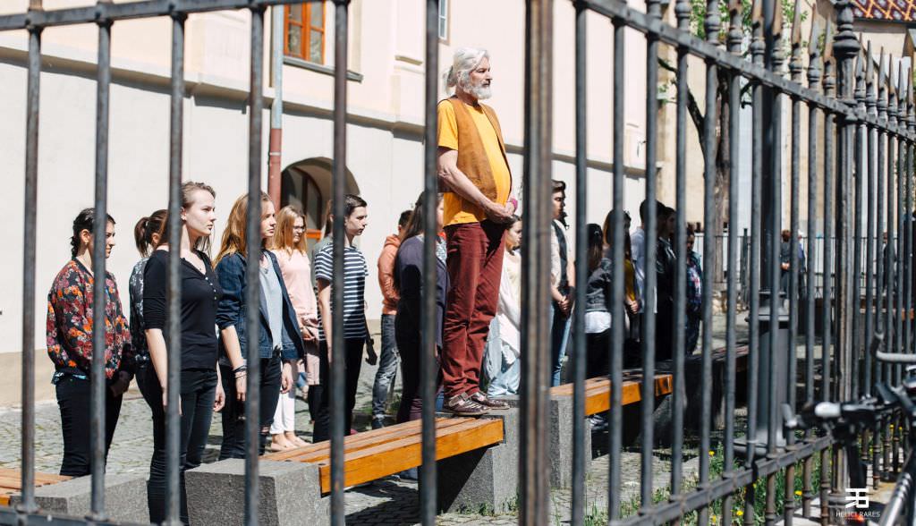 isj sibiu - profesorul care a participat cu elevii la flash mob-ul vă vedem, va da explicații