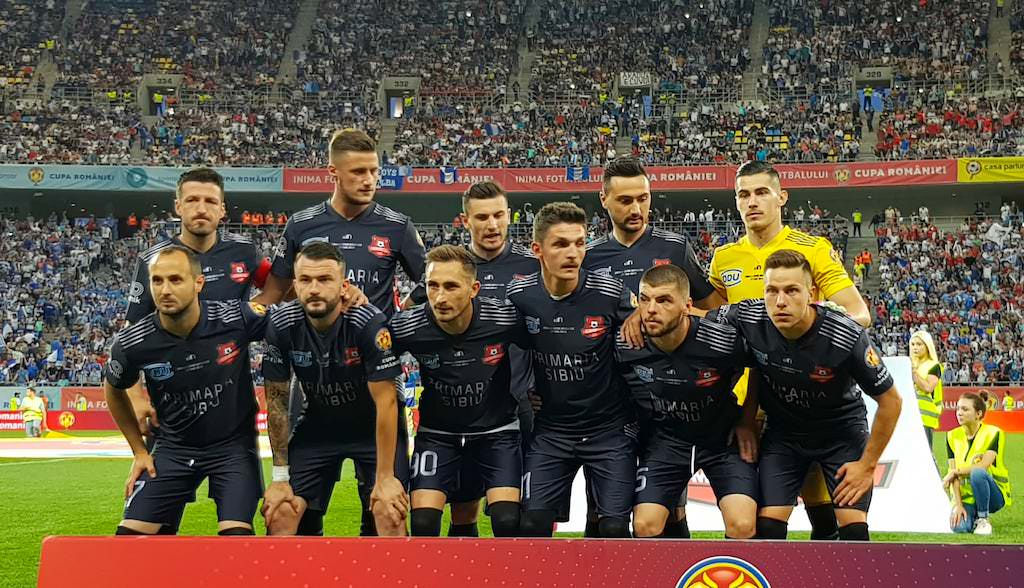 cupa româniei - ce nu s-a văzut la tv după meci. sibienii felicitați de antrenorul româniei
