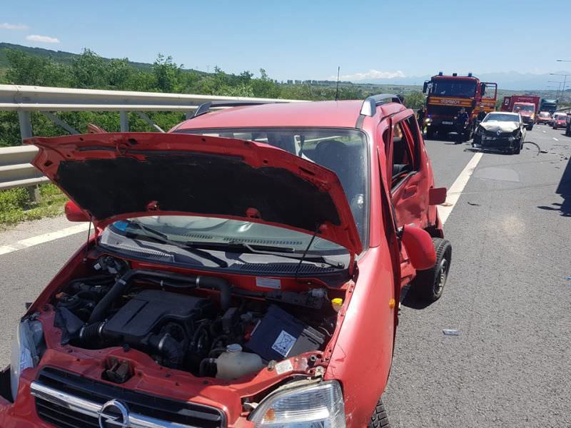 update foto video accident pe a1 sibiu- sebeș. șase victime