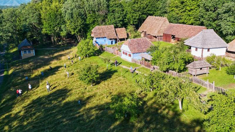 foto - imagini unice din muzeul în aer liber - miroase a iarbă proaspăt cosită