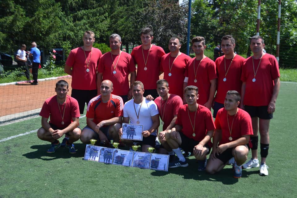 campionatul pompierilor sibieni - cei din sibiu au fost pe primul loc