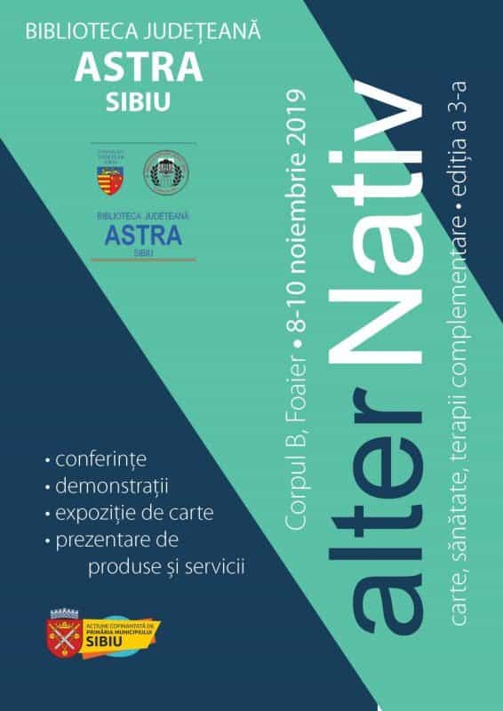 sibienii, invitați la târgul de carte de sănătate și terapii complementare