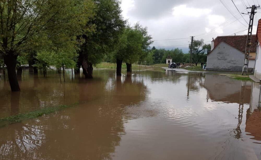 cod portocaliu de inundaţii pe râul olt, în judeţul sibiu