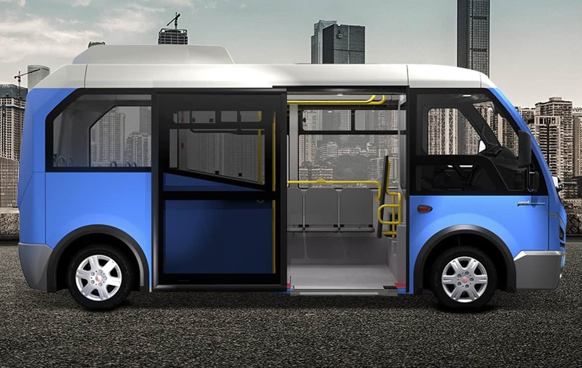 s-a semnat contractul pentru cumpărarea minibuzelor electrice care vor circula în centrul sibiului