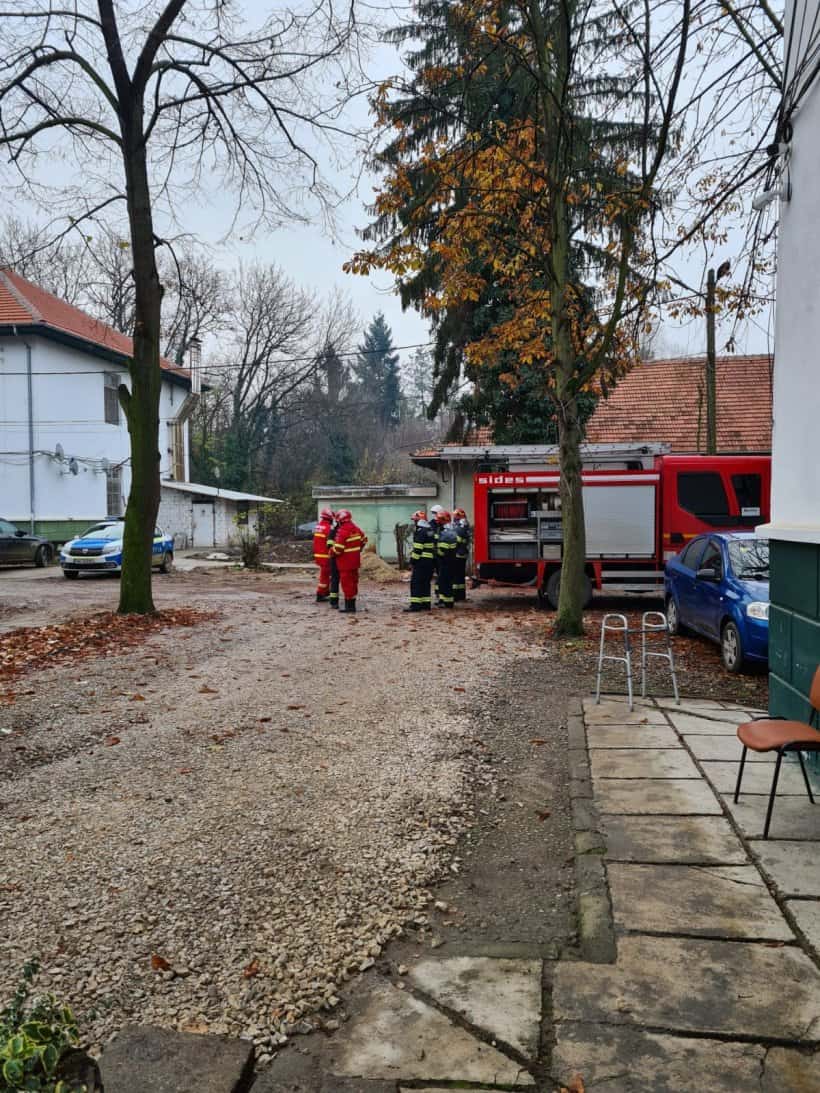 incendiu la un spital din timiş - peste 40 de persoane evacuate