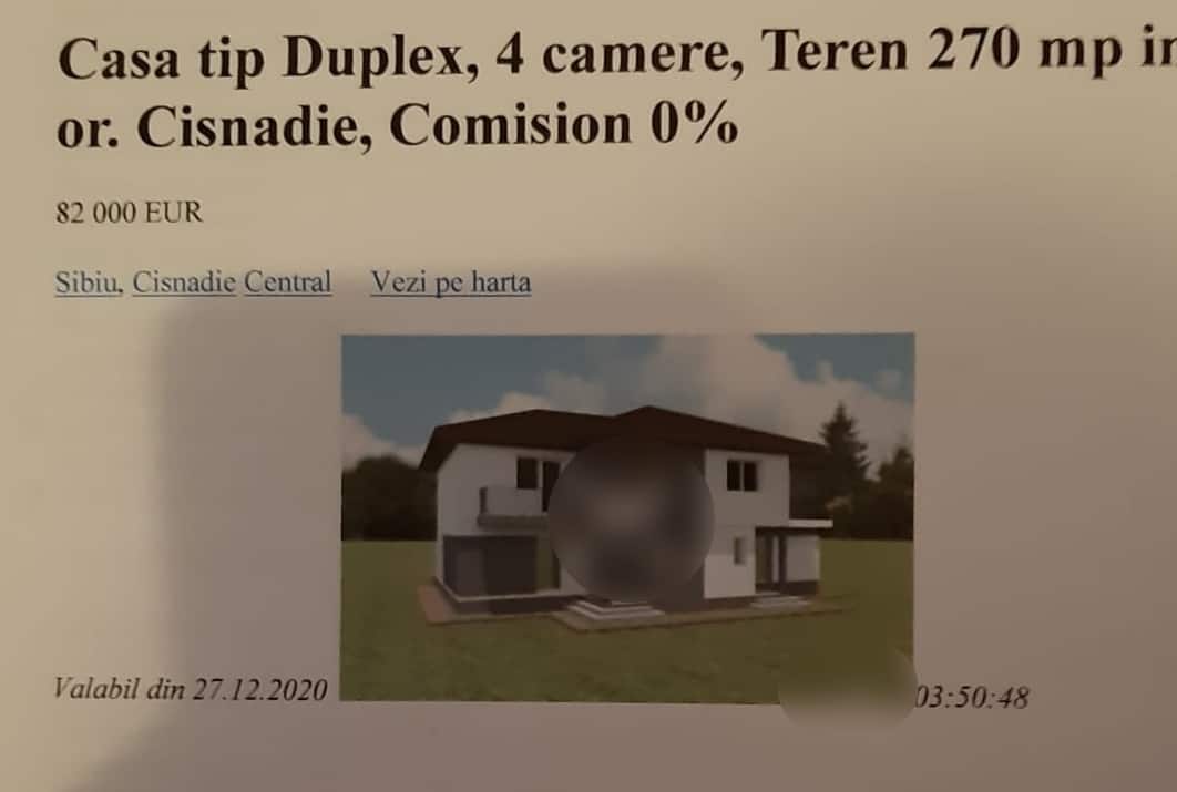 Sibiancă fraierită la cumpărarea unei case în Cisnădie – „Am rămas fără 41.000 euro, dar și fără imobil” sibiancă fraierită la cumpărarea unei case în cisnădie – „am rămas fără 41.000 euro, dar și fără imobil”