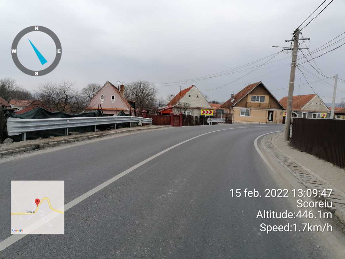 ”curba morții” de la scoreiu - autoritățile au montat un parapet de siguranță și s-a pus limită de viteză de 30 de km/h