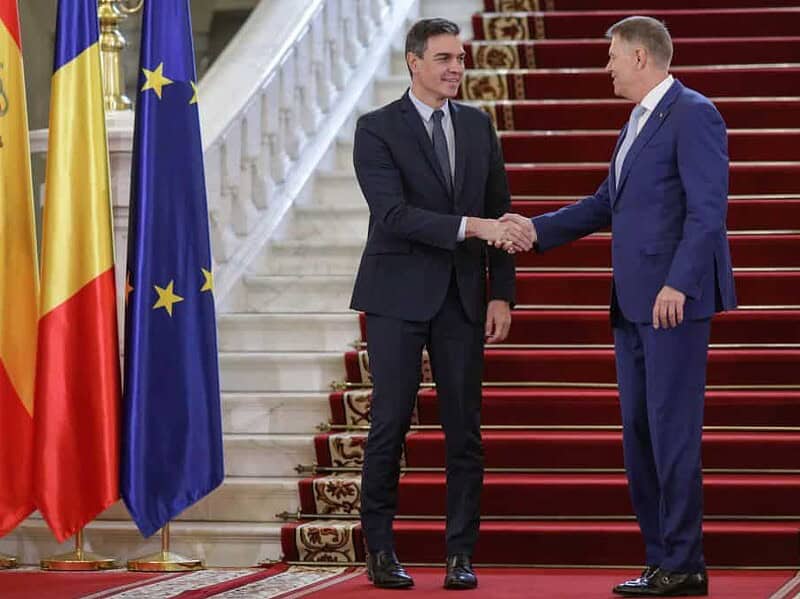 iohannis despre prezenţa nato în românia după discuția cu șeful guvernului spaniei - "contăm pe sprijinul țării dumneavoastră"
