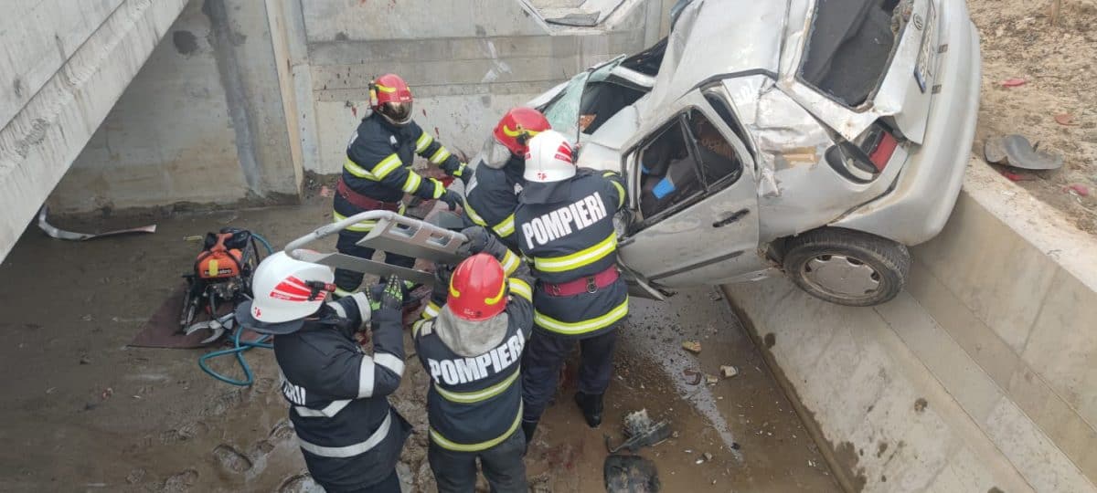 sfârșit tragic - o șoferiță a murit într-un accident la boița