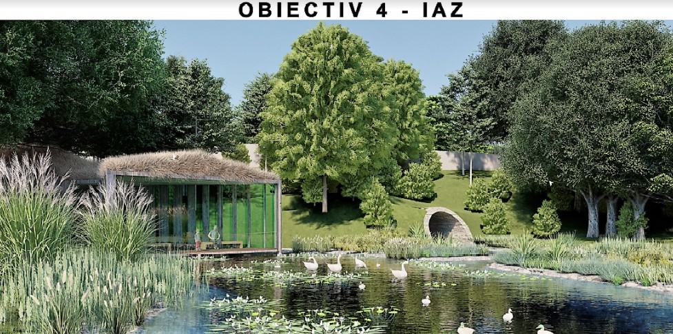 foto cum va arăta parcul sub arini după modernizare - va fi de nerecunoscut