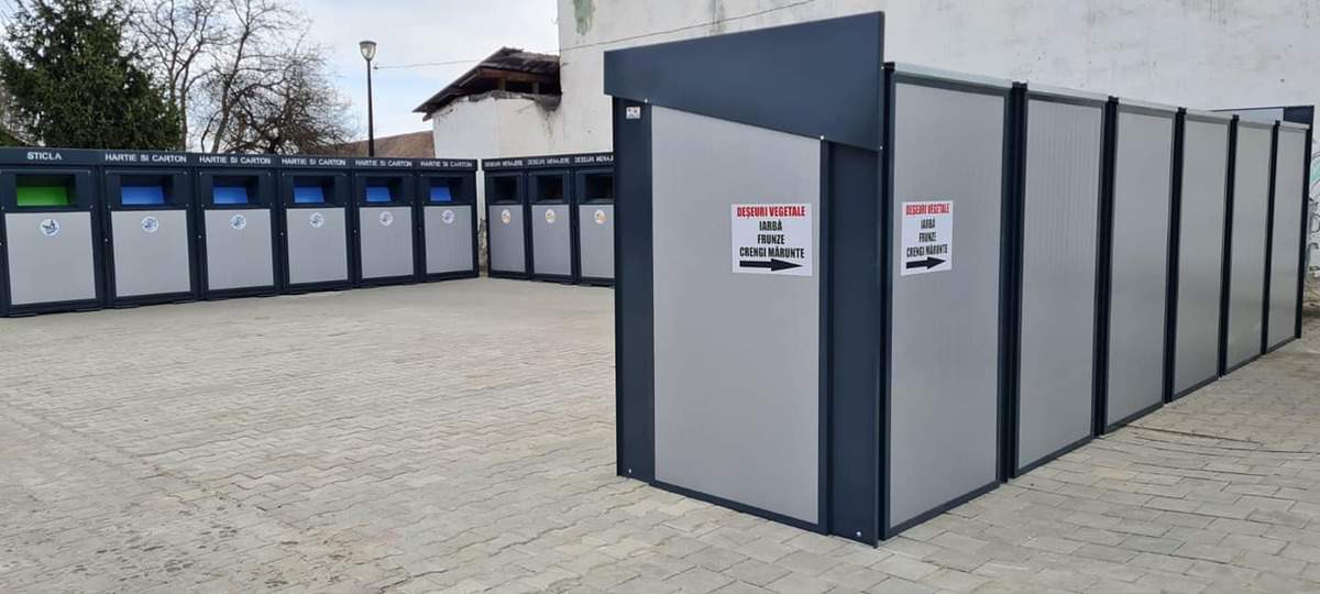 FOTO Platformă modulară modernă pentru colectarea deșeurilor la Avrig foto platformă modulară modernă pentru colectarea deșeurilor la avrig
