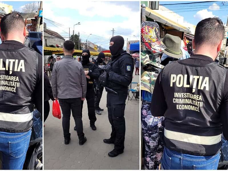 marfă contrafăcută vândută la mediaș - haine și încălțăminte „de firmă” de peste 24.000 euro, confiscate