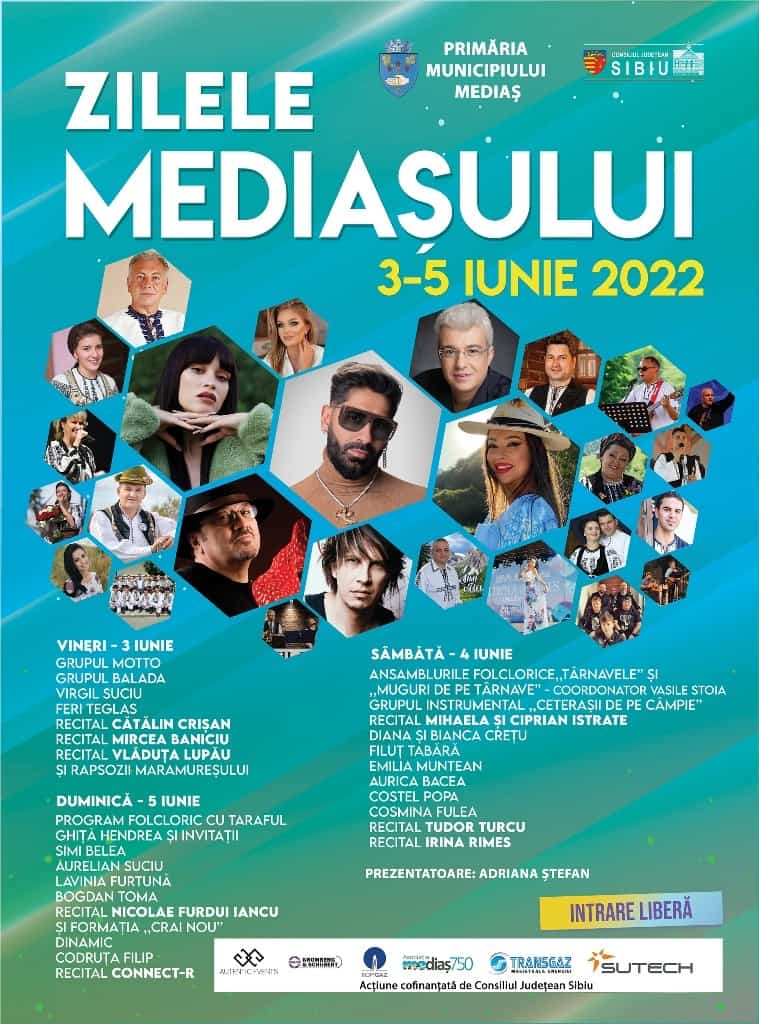 invitație la zilele mediașului - vlăduța lupău, connect-r, furdui iancu și irina rimes, concertează în piața corneliu coposu