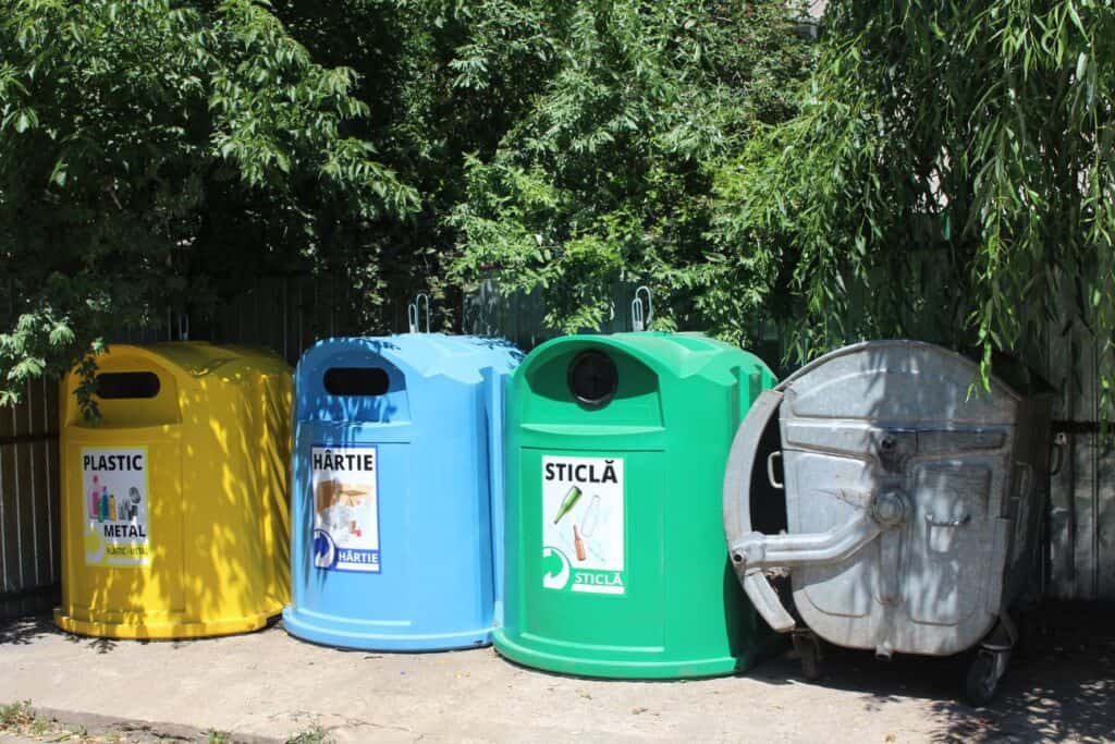 sibiul dat exemplu în ceea ce privește colectarea selectivă a deșeurilor