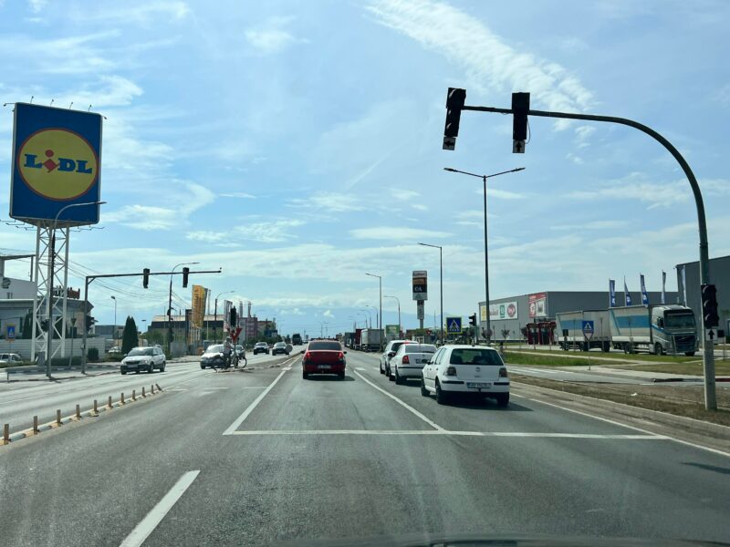 primăria sibiu va repara semaforul de pe dn1, din zona lidl șelimbăr - un accident grav a avut loc aici