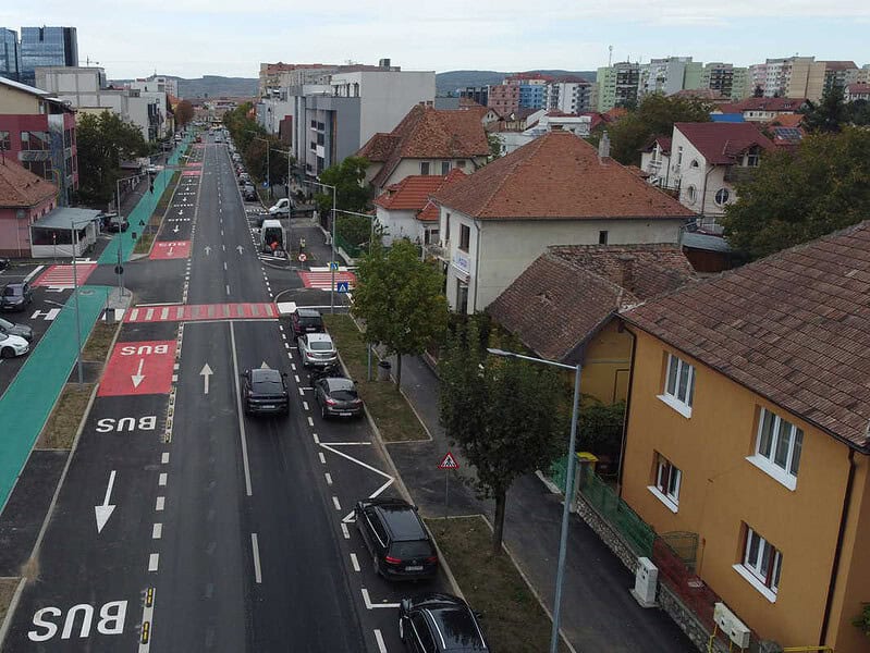 video foto calea dumbrăvii e gata de redeschiderea oficială - marcajele rutiere au fost finalizate - cum circulăm în zonă de la 1 octombrie