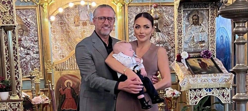 foto laurențiu reghecampf cu ochiul umflat la botezul copilului