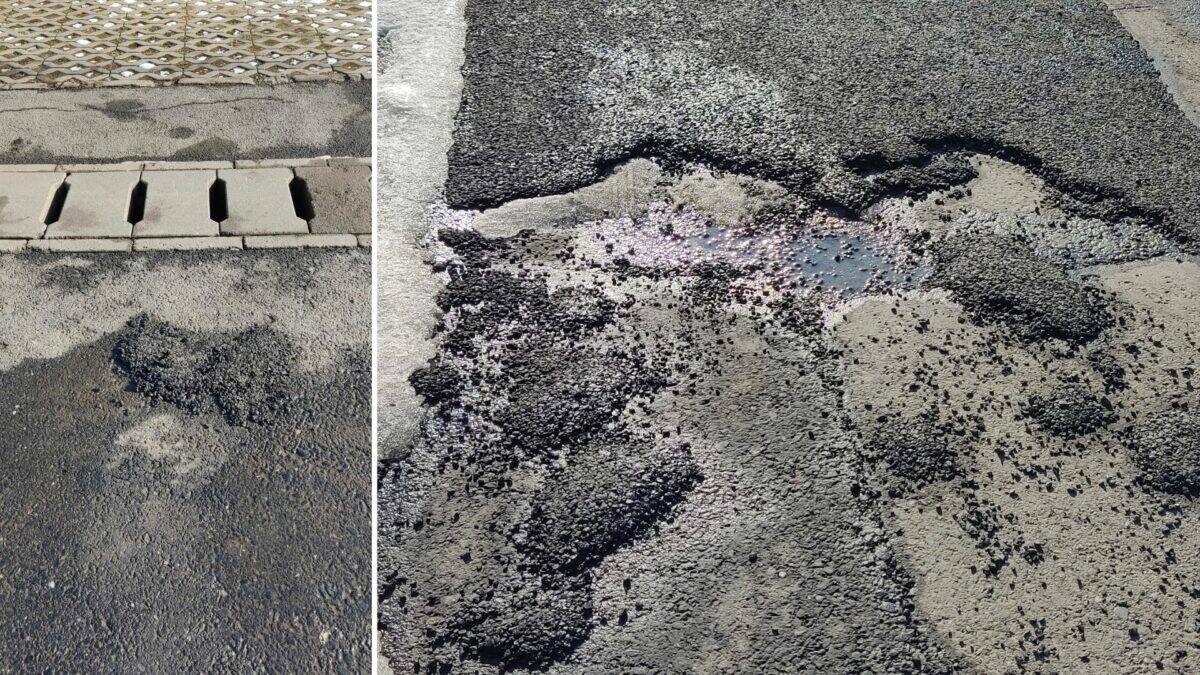 lucrare de mântuială pe strada litovoi vodă din ștrand - locatarii sunt nemulțumiți: "bani aruncați, nu au rezolvat nimic"