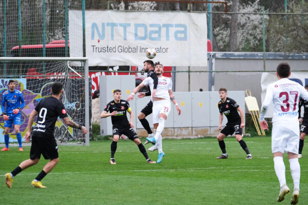 foto fc hermannstadt a remizat la cluj cu cfr - petrescu a marcat golul sibienilor