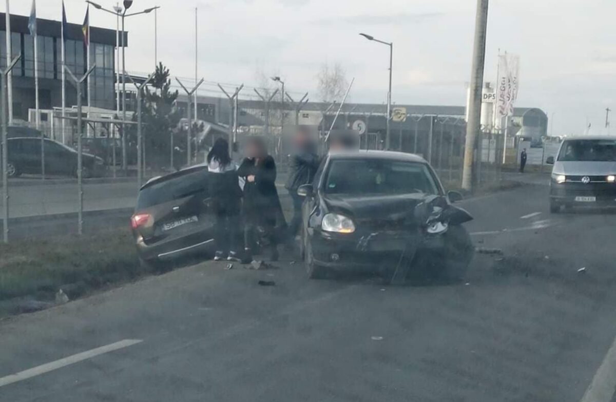 accident pe strada salzburg în sibiu - printre victime, doi copii de 2 și 4 ani