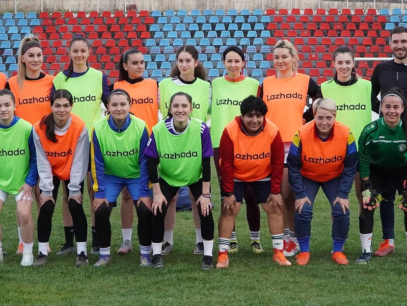 video foto cea mai frumoasă echipă a sibiului - fetele de la hermannstadt vor să promoveze sezonul viitor la liga 1