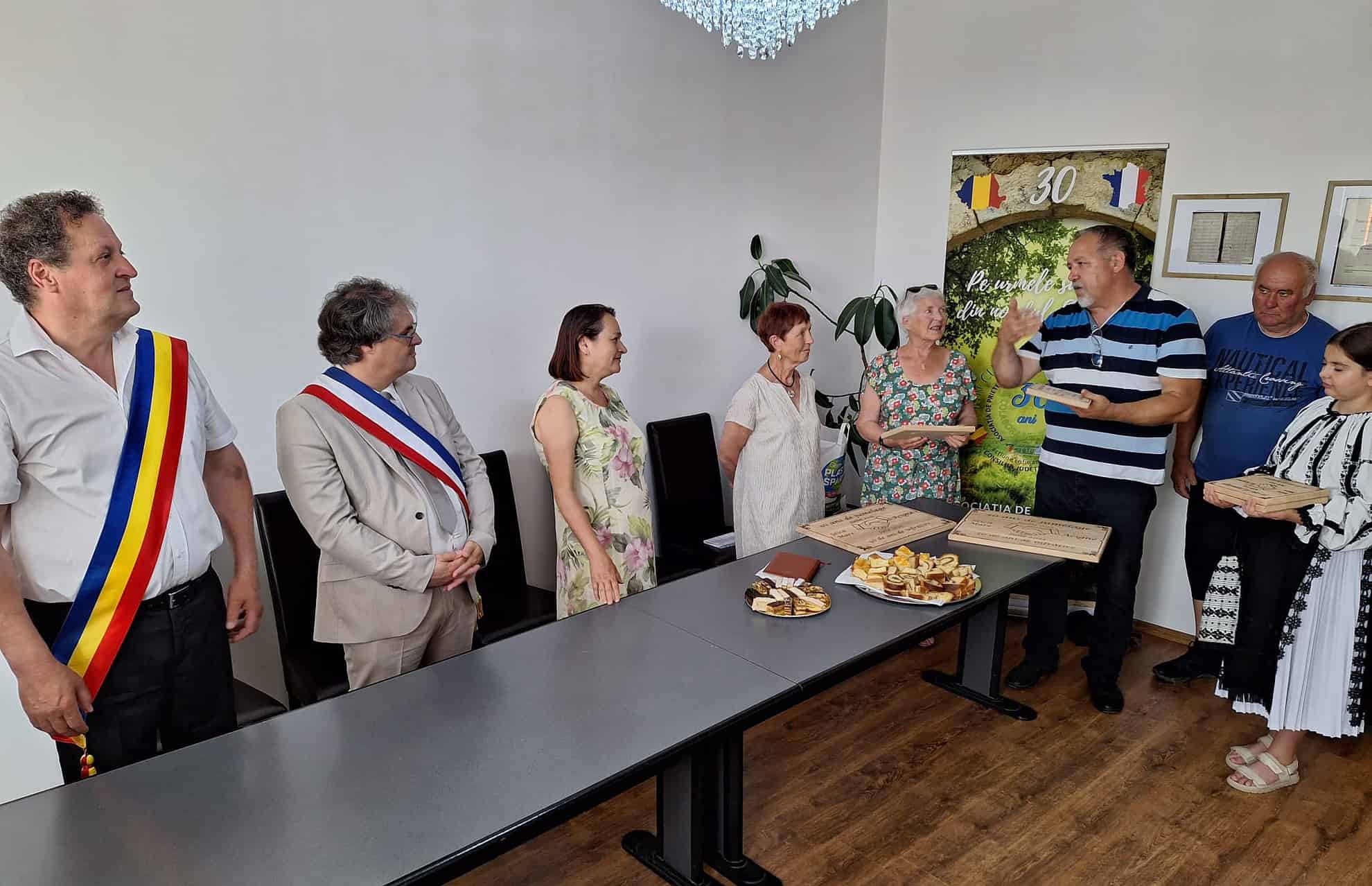 șeica mare și localitatea franceză acigne încheie pe 3 august celebrarea a 30 de ani de înfrățire