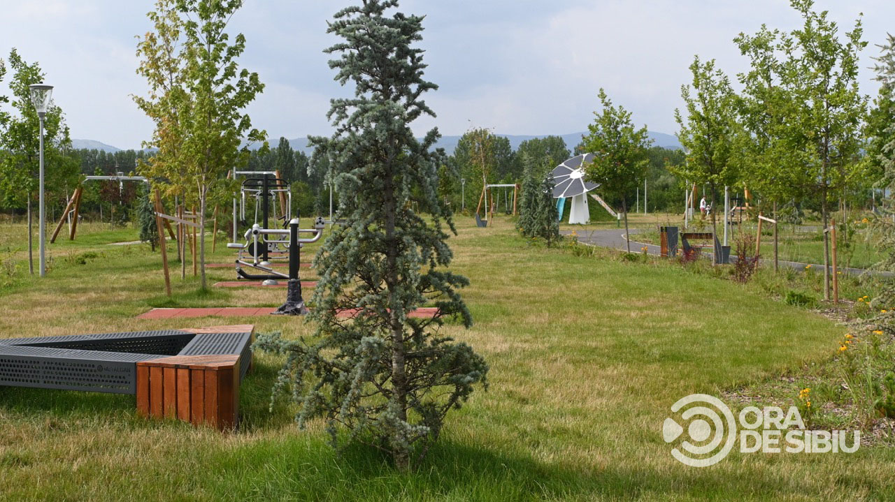 imagini noi din belvedere. cel mai nou parc al sibiului se deschide în august