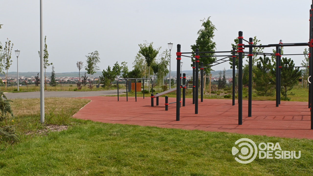 imagini noi din belvedere. cel mai nou parc al sibiului se deschide în august