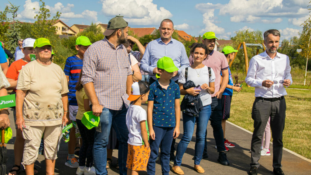 singurul parc construit în sibiu în ultimii treizeci de ani. „belvedere” se deschide. imagini în avanpremieră (video foto)