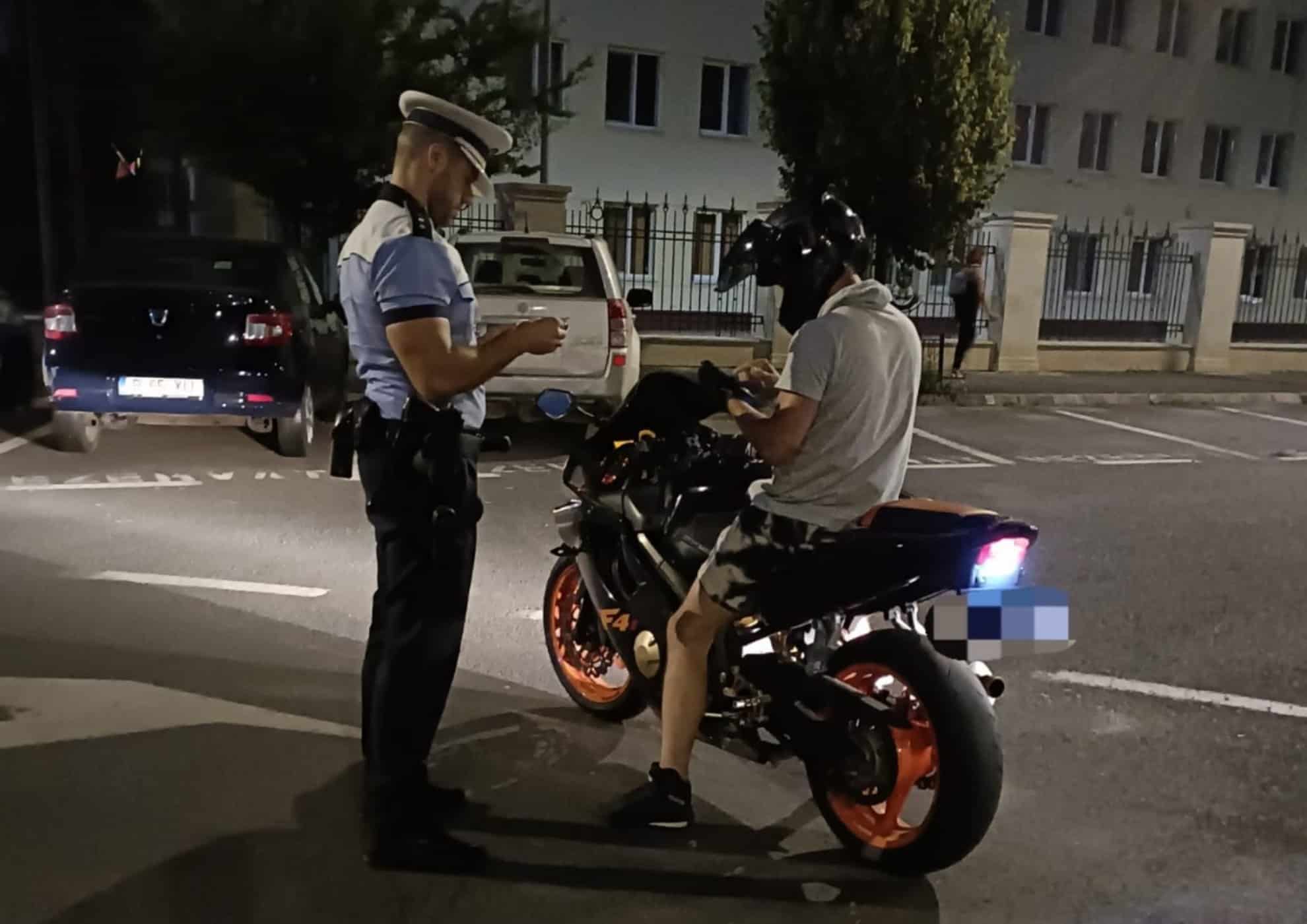 razie în trafic la sibiu. șoferii cu mașini tunate, amendați 