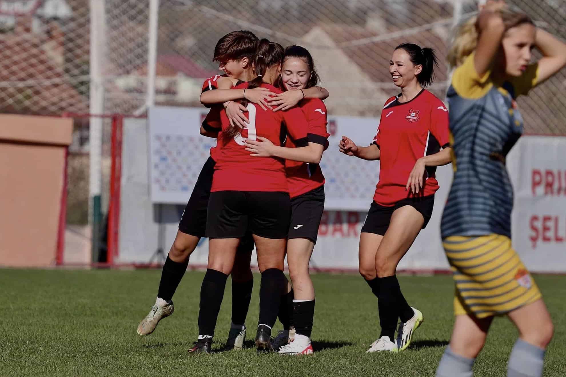 fotbalistele de la fc hermannstadt au făcut show la cisnădie. au câștigat cu 11-0!