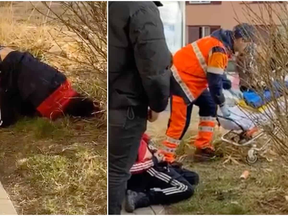 golan beat luat cu ambulanța de pe stradă din sibiu. i-a înjurat pe medici și a vrut să bată un pacient la urgențe (video)