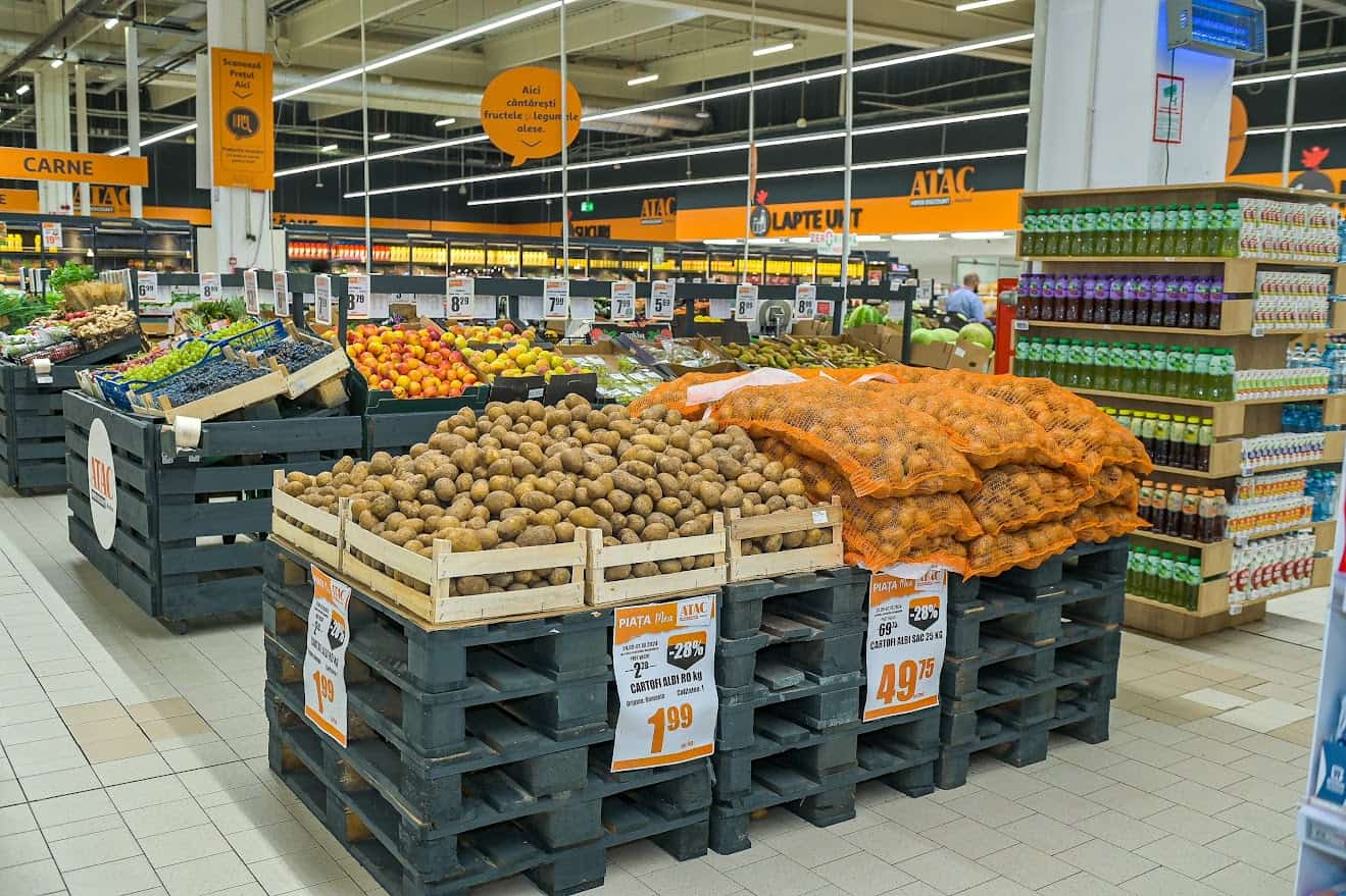 S-a deschis ATAC Hiper Discount by Auchan în Sibiu, magazinul cu o strategie agresivă de prețuri mici zi de zi și reduceri în cascadă s-a deschis atac hiper discount by auchan în sibiu, magazinul cu o strategie agresivă de prețuri mici zi de zi și reduceri în cascadă