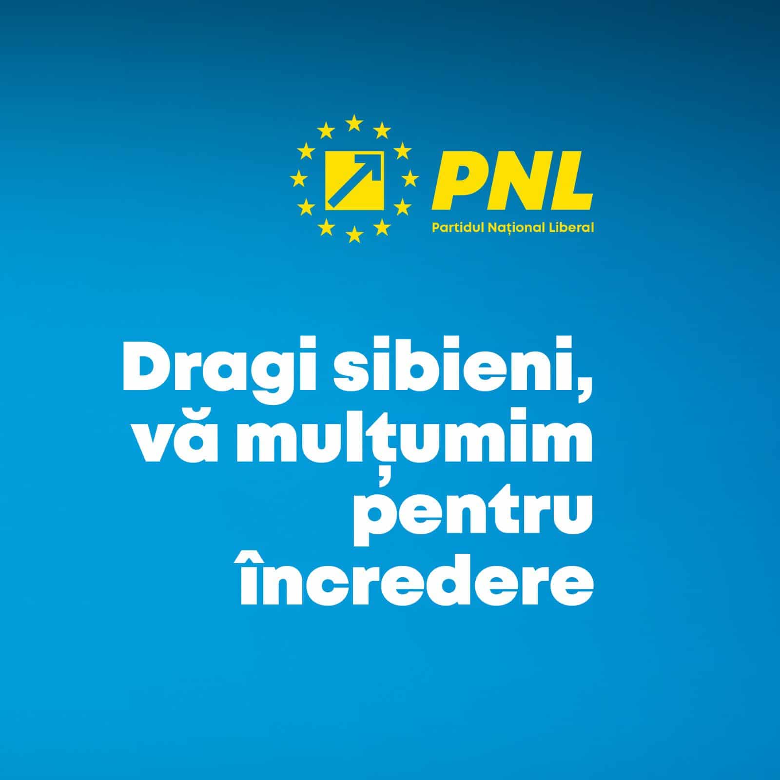 raluca turcan, prima reacție după alegeri: ”pnl a câștigat alegerile în județul sibiu. vă mulțumim pentru încredere!”
