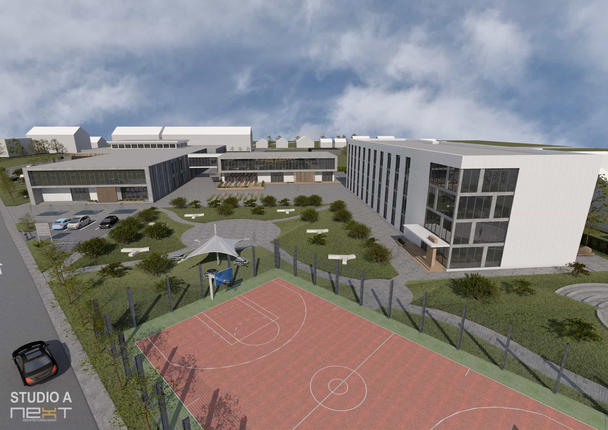 cum va arăta campusul de pe calea dumbrăvii. laboratoare, cantină, cămine și terenuri de sport, gata în 2026