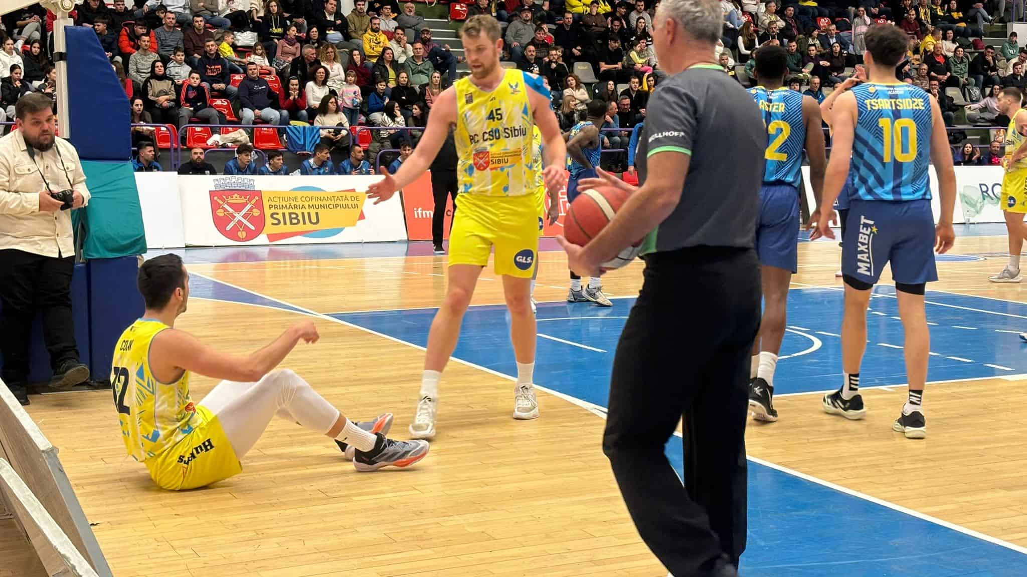 csu sibiu s-a făcut de râs în sala transilvania. pleacă antrenorul rinkevicius? (video foto)