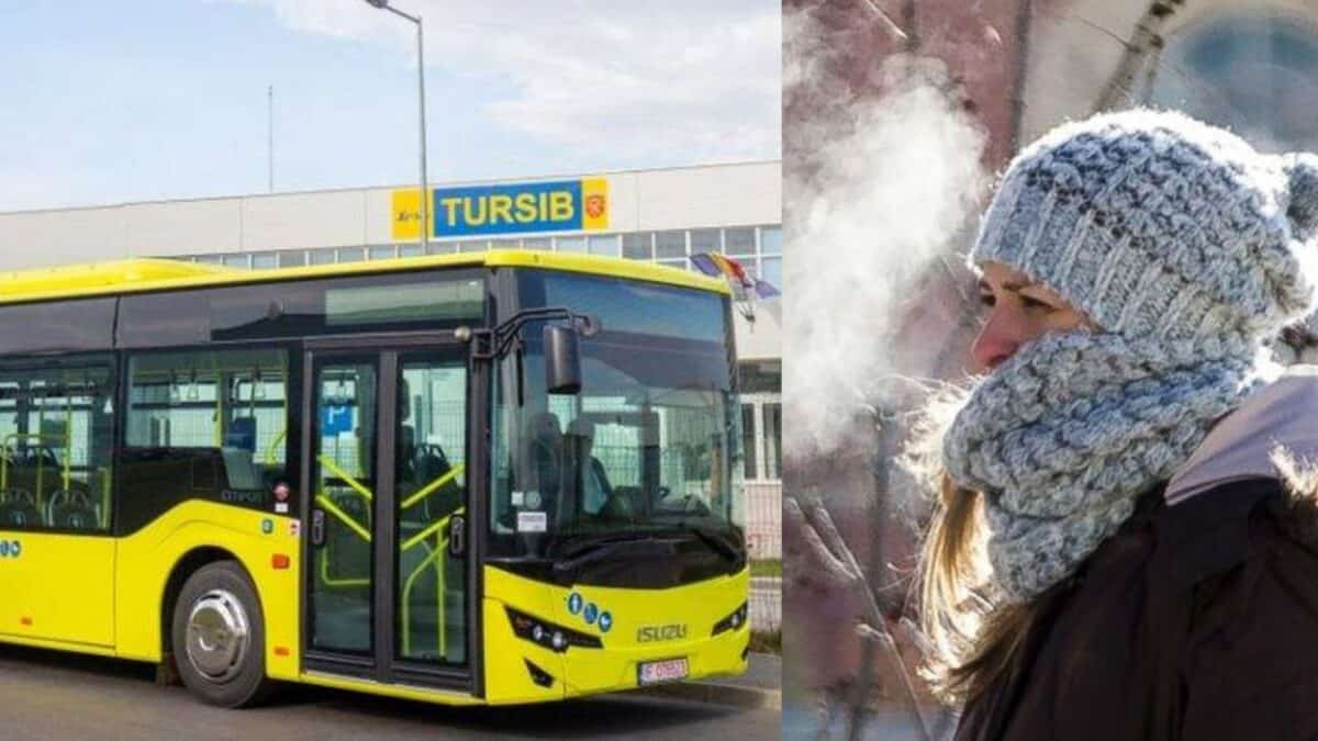 călătorii se plâng de frig în autobuzele tursib. „șoferul mi-a zis să sun la 112 dacă nu îmi convine”