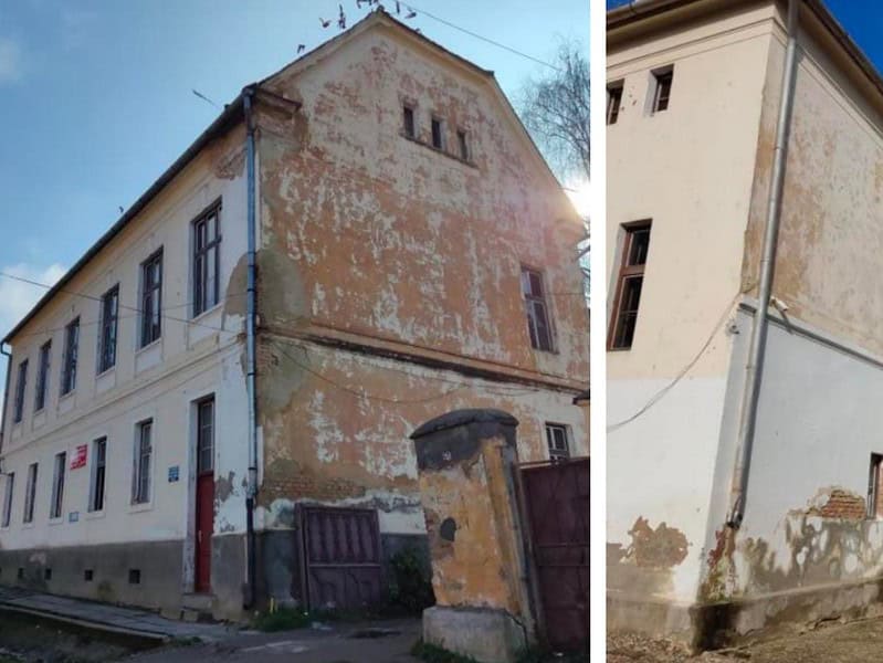 reparații majore la o școală din județul sibiu. are risc seismic mare
