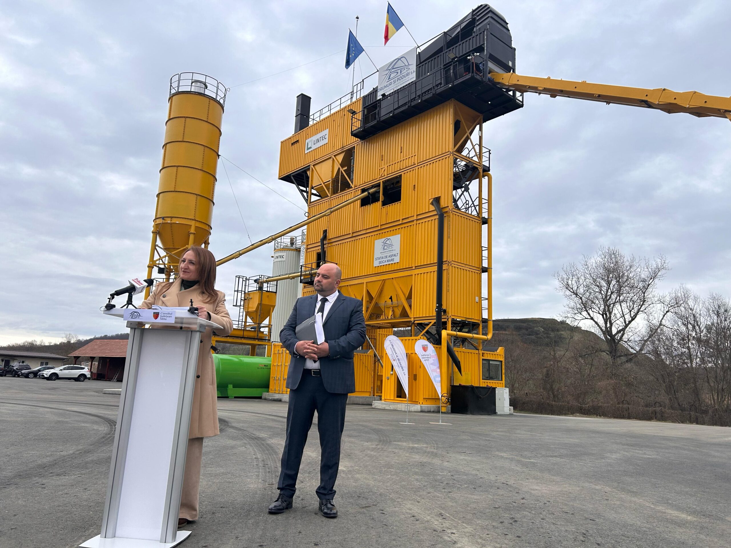 cum arată noua stație de asfalt a societății drumuri și poduri. a costat 1,6 milioane euro (video, foto)