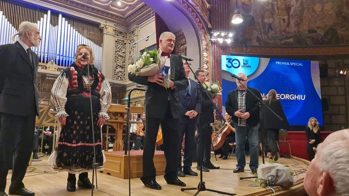 filarmonica din sibiu, premiată la gala aniversară ucimr pentru impactul cultural din ultimii 30 de ani (foto)