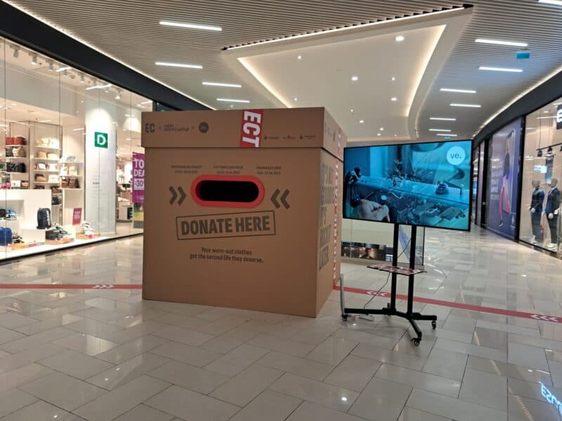 purtate, dar nu uitate - campania electric castle și nepi rockcastle de reciclare a hainelor a ajuns și la sibiu